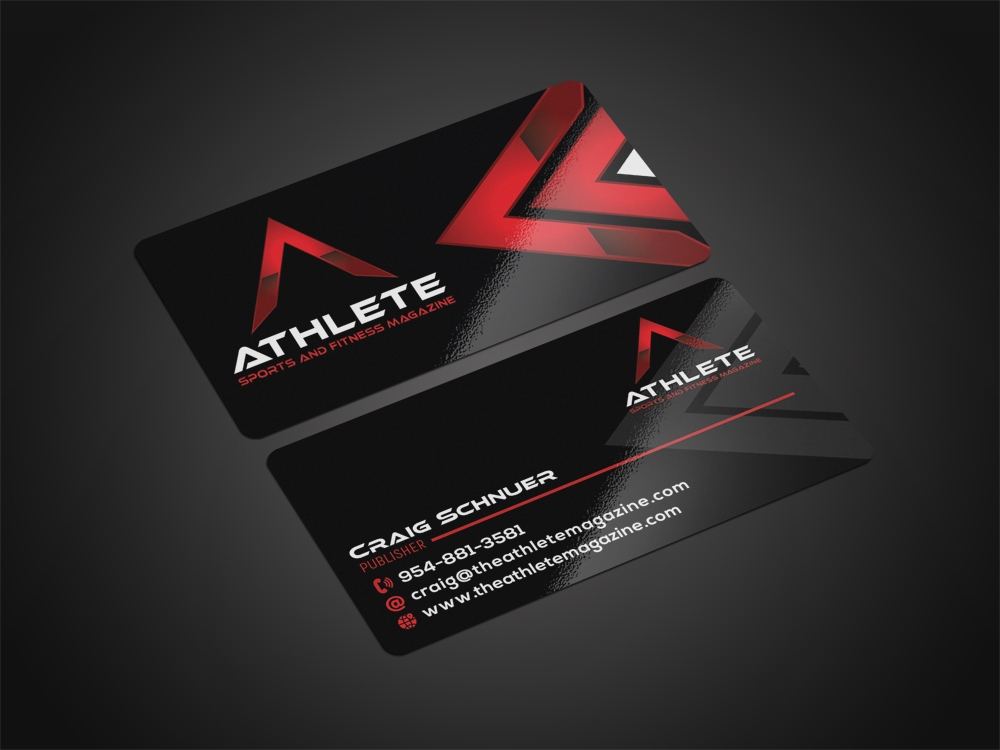 Athlete (Sports and Fitness Magazine) logo design by aamir