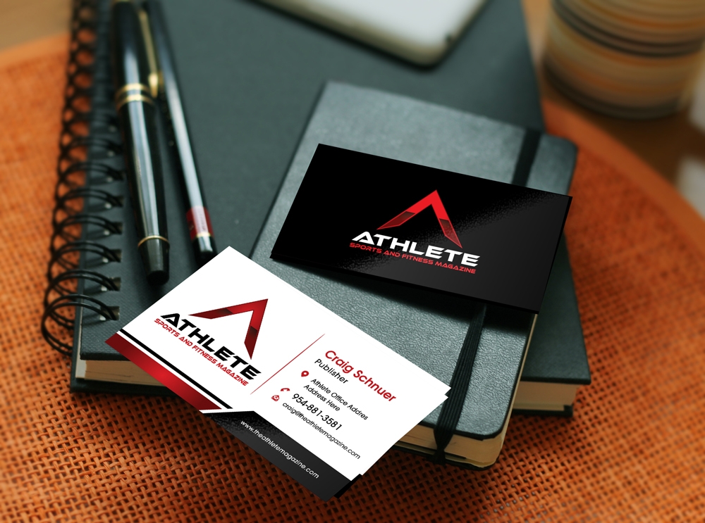 Athlete (Sports and Fitness Magazine) logo design by abss