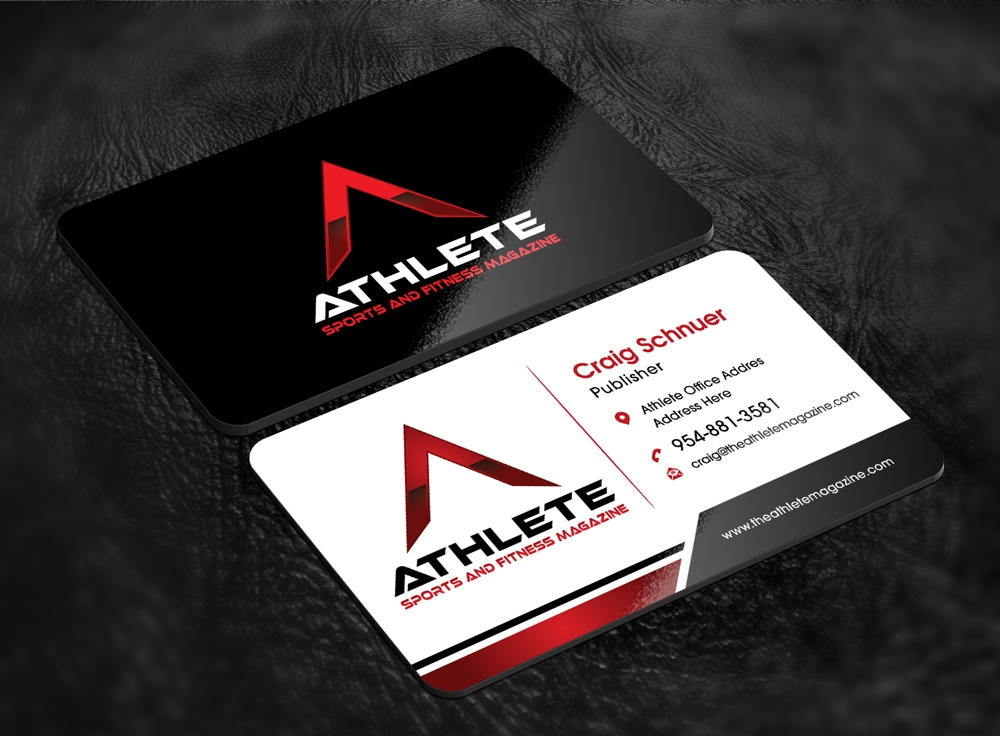 Athlete (Sports and Fitness Magazine) logo design by abss