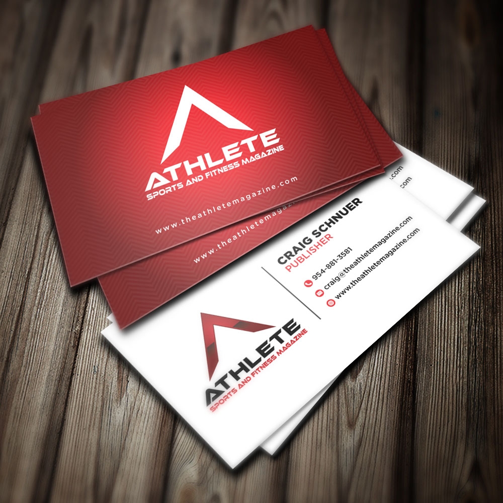 Athlete (Sports and Fitness Magazine) logo design by scriotx