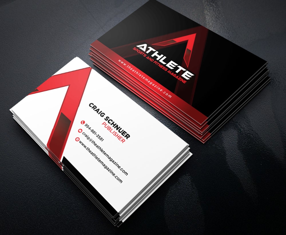 Athlete (Sports and Fitness Magazine) logo design by scriotx