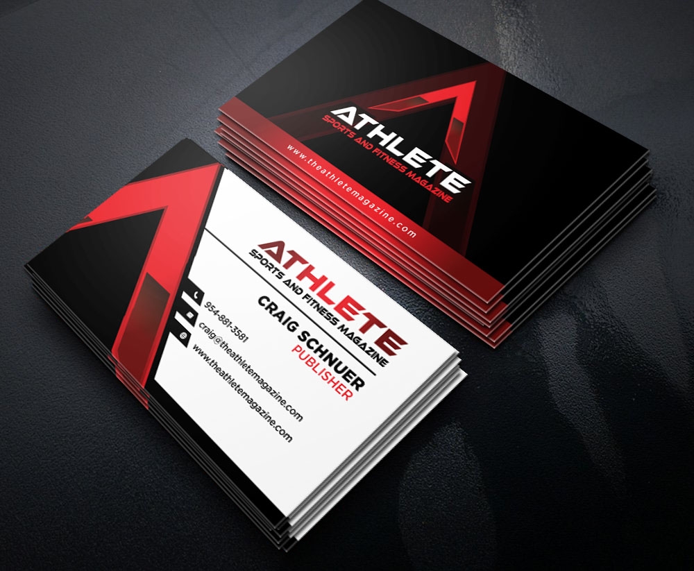 Athlete (Sports and Fitness Magazine) logo design by scriotx
