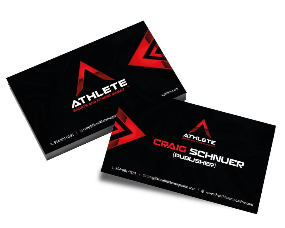 Athlete (Sports and Fitness Magazine) logo design by Boomstudioz