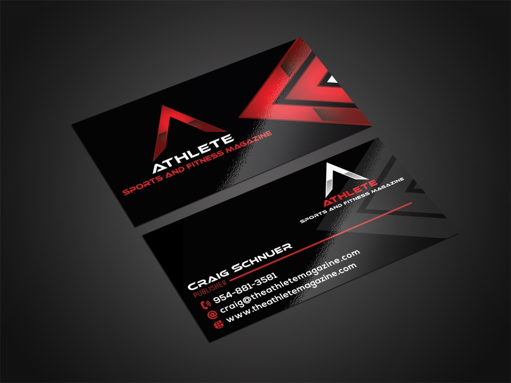Athlete (Sports and Fitness Magazine) logo design by aamir
