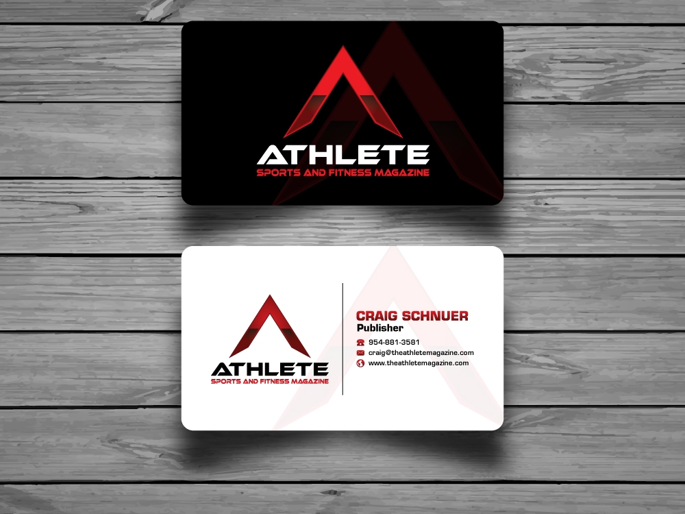 Athlete (Sports and Fitness Magazine) logo design by labo