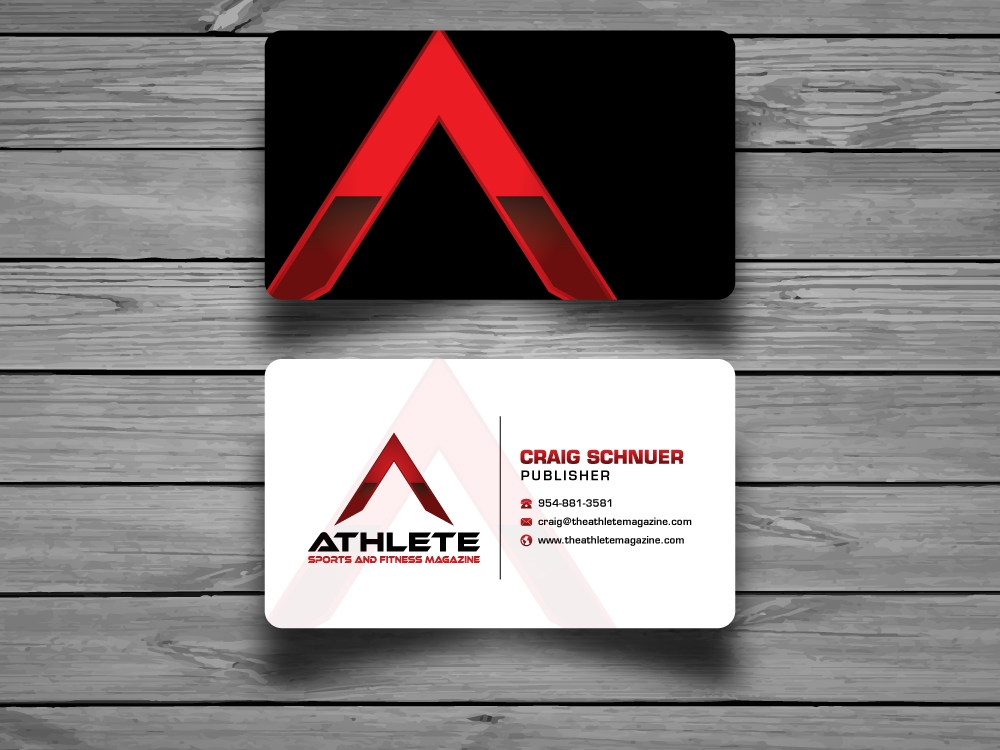 Athlete (Sports and Fitness Magazine) logo design by labo