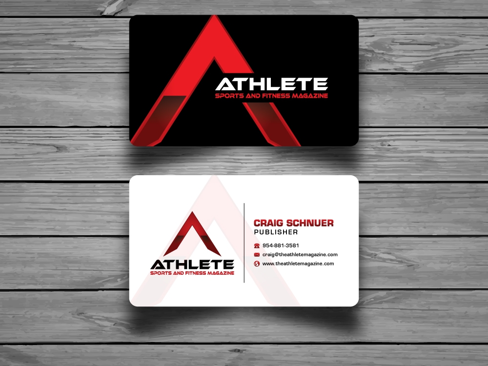 Athlete (Sports and Fitness Magazine) logo design by labo