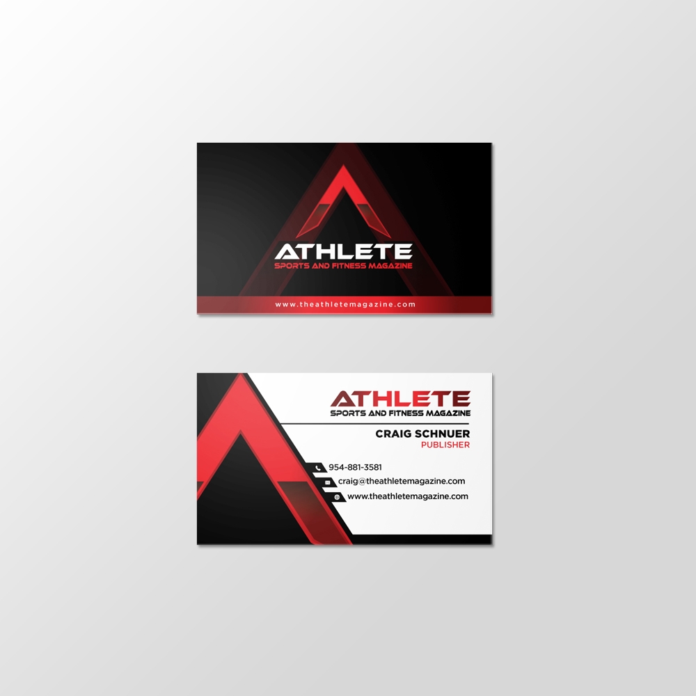 Athlete (Sports and Fitness Magazine) logo design by scriotx
