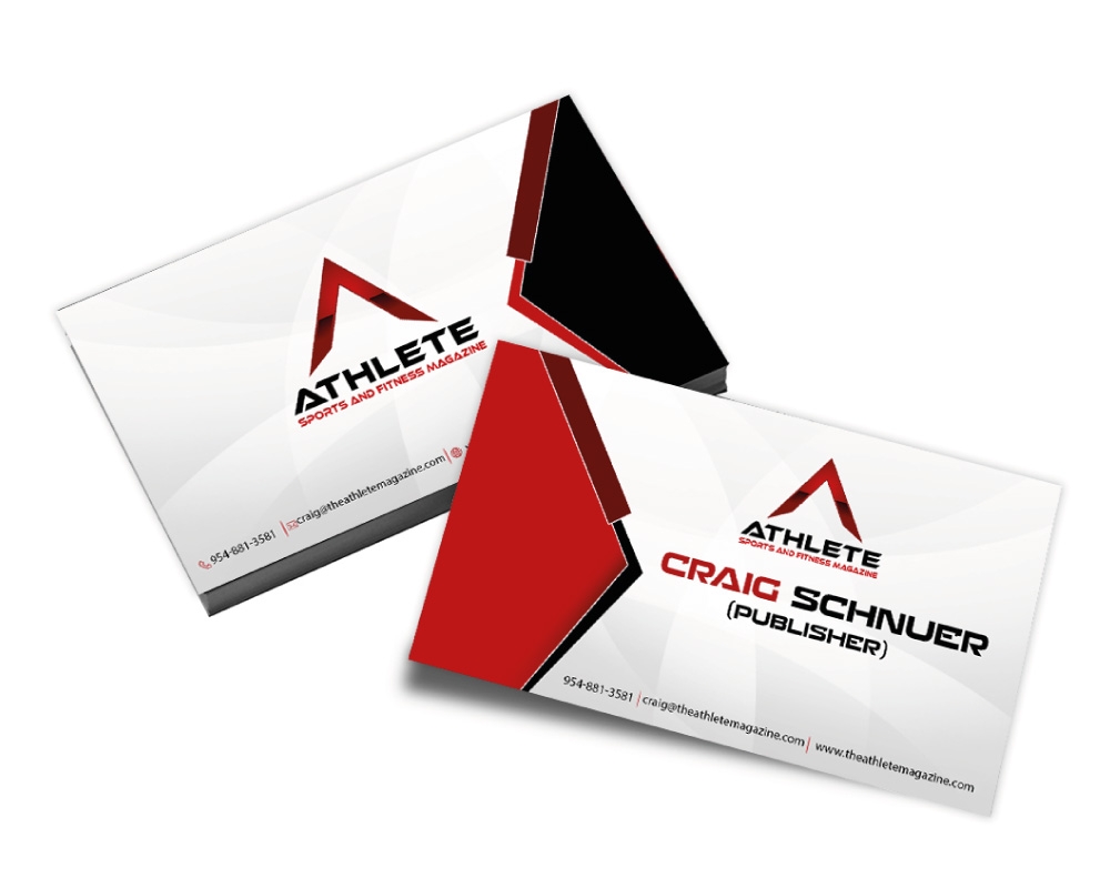 Athlete (Sports and Fitness Magazine) logo design by Boomstudioz