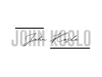John Koslo logo design by shernievz