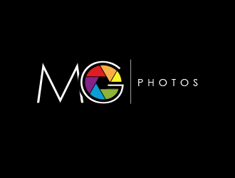 MG Photos logo design by BeDesign