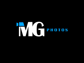 MG Photos logo design by BeDesign