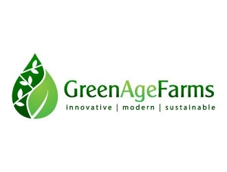Green Age Farms  logo design by jaize