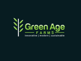 Green Age Farms  logo design by BeDesign