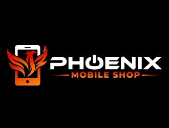 Phoenix Mobile logo design by jaize