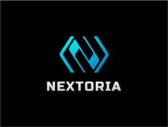 Nextoria logo design by hole