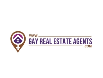 www.GayRealEstateAgents.com logo design by Foxcody