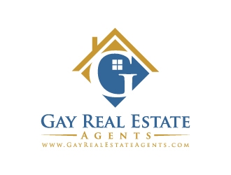 www.GayRealEstateAgents.com logo design by labo