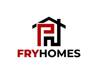 Fry Homes logo design by jaize
