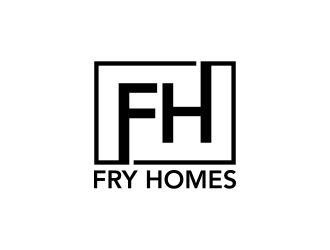 Fry Homes logo design by pakNton