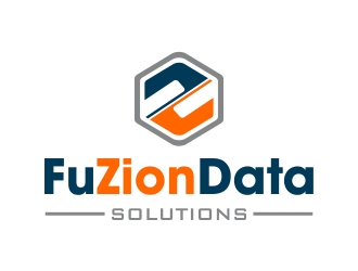FuZionData Solutions logo design by cikiyunn