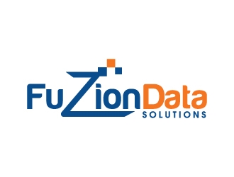 FuZionData Solutions logo design by Boomstudioz