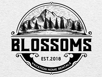 Blossoms  logo design by Optimus