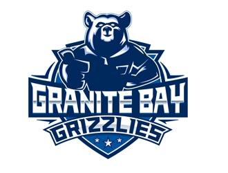 Granite Bay Grizzlies logo design by DreamLogoDesign
