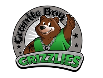Granite Bay Grizzlies logo design by DreamLogoDesign