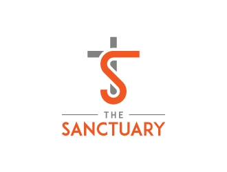 The Sanctuary logo design by Kewin