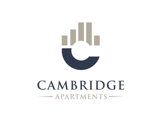 Cambridge Apartments logo design by superiors