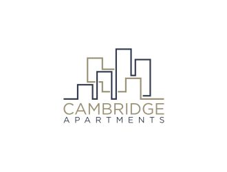 Cambridge Apartments logo design by rief