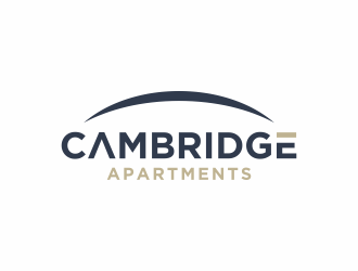Cambridge Apartments logo design by haidar