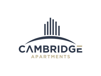 Cambridge Apartments logo design by haidar