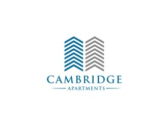 Cambridge Apartments logo design by Franky.