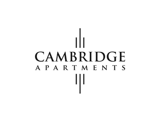 Cambridge Apartments logo design by alby