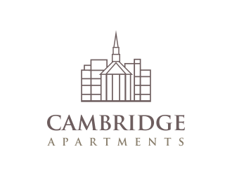 Cambridge Apartments logo design by oke2angconcept