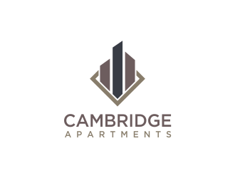 Cambridge Apartments logo design by oke2angconcept