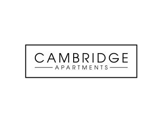 Cambridge Apartments logo design by Landung