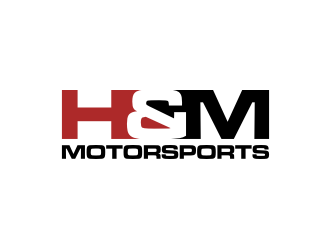 H&M Motorsports logo design by rief