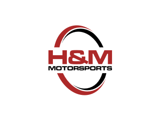 H&M Motorsports logo design by rief