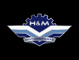 H&M Motorsports logo design by Kruger