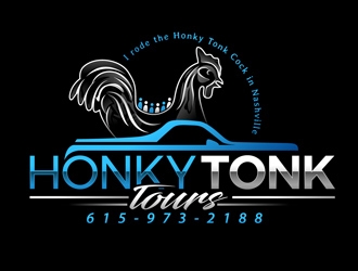 Honky Tonk Tours  logo design by DreamLogoDesign