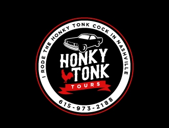 Honky Tonk Tours  logo design by Alex7390
