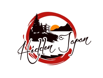 Hidden Japan logo design by Kanenas