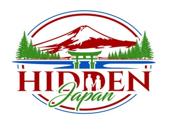 Hidden Japan logo design by DreamLogoDesign