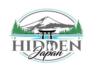 Hidden Japan logo design by DreamLogoDesign