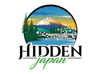 Hidden Japan logo design by DreamLogoDesign