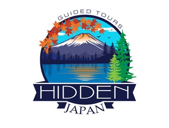 Hidden Japan logo design by DreamLogoDesign