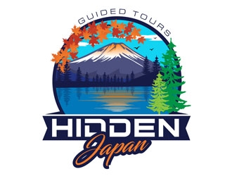 Hidden Japan logo design by DreamLogoDesign